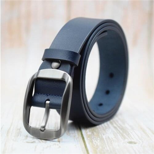 Formal Cow Leather Strap Man 3.7CM Width Wait Belt for Men Black/blue/green/coffee/red Cinturon Hombre Plus Size Designer Belts