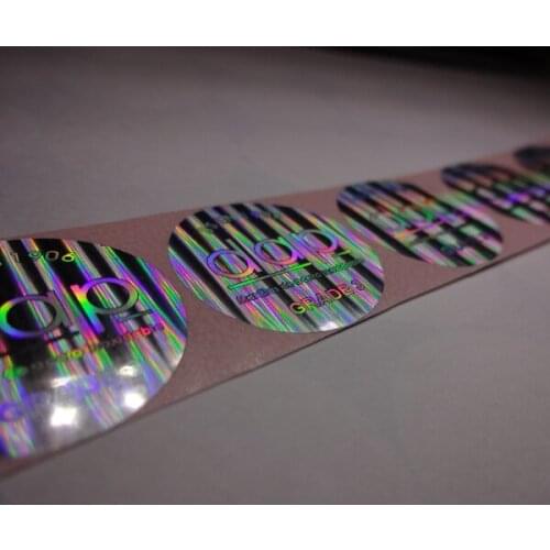 Custom made hologram labels sticker, Free design ! void if removed