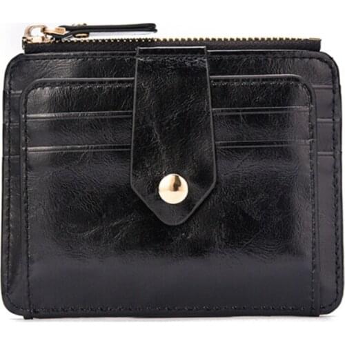 Women Wallet Pu Leather Business Wallets Fashion Female Purse Credit Card Holder Trunk Organizer Purse Portfel Damski