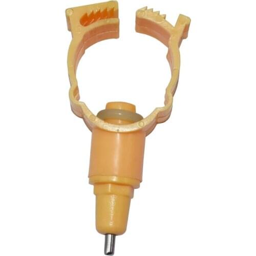 100 pcs 25mm Bird Quail Nipple Waterer Buckle Type Pigeon Automatic Drinking Fountains Steel Column Drinking Water Drinks