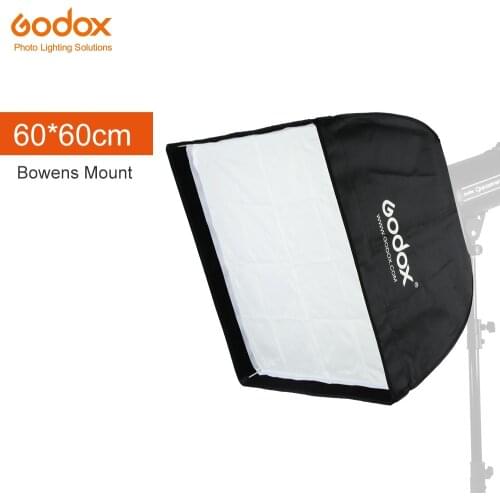 Godox 60x60cm Portable Rectangular Umbrella Softbox SB-UE 60x60cm / 24"x24" with Bowens Mount for Speedlite