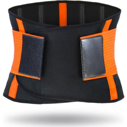 Adjustable Waist Support Belt Lumbar Support Back Pain Relief Belt Man Trainer Muscle Orthopedic Corset Belt for Health Car