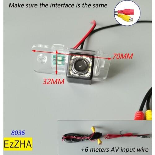 Backup Parking 4 led Camera 170Degree CCD Special Car Rear View Reverse For Audi A3 S3 8P A4 S4 RS4 B7 A6 C6 S6 RS6 4F Q7 SQ7 4L