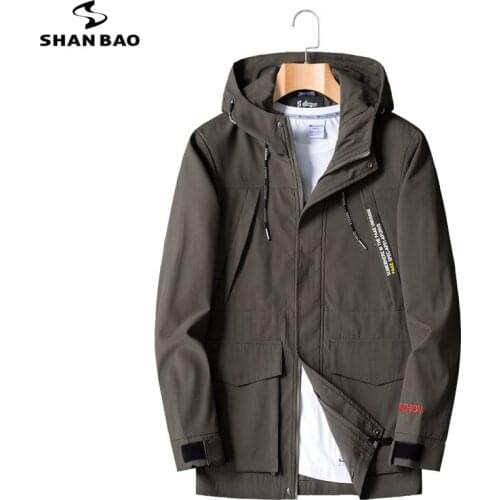 Мужские тренчи SHAN BAO China At AliExpress