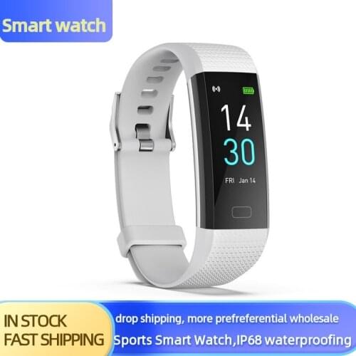 Sports Smart Watch Heart Rate Blood Pressure and Body Temperature Monitoring Ip68 Waterproof Women Men Bracelet For Xiaomi Band