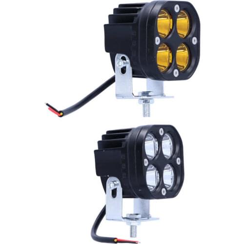 LED Spot Lamp 40W Universal Spot Light High Brightness 4LED 4000LM for SUV ATV Motorcycle