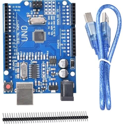 3D Printer Parts UNO R3 MEGA328P CH340 CH340G for Arduino + USB Cable Motherboard Controller RepRap Mega2560