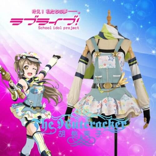 Anime!Lovelive Crayon/Painter Awakening Minami Kotori Dress Cosplay Costume Custom-made For Women Free Shipping