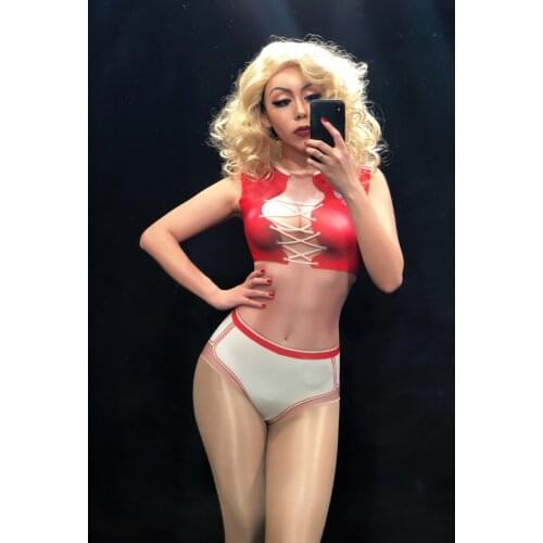 Women New Russia Baby Sexy Bodysuit World Cup Clothing Cheerleading Jumpsuit National Team Uniforms Stage Wear Party Celebration