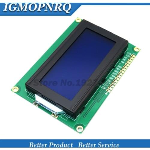 LCD 16x4 1604 Character LCD Display Module LCM Blue/Yellow Blacklight 5V