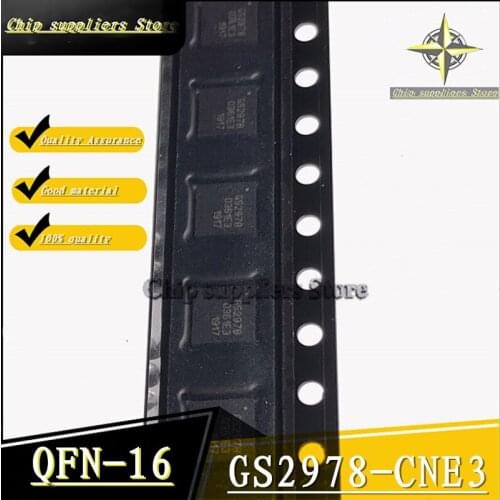 2PCS-5PCS) GS2978-CNE3 QFN-16 GS2978 QFN16 S2978 Video processing chip IC New and original