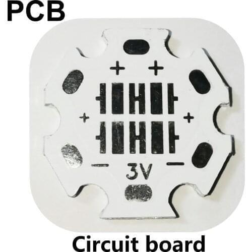 200pcs CREE 3535 5050 7070 ETI XTE XPG 20W LED Emitter Diode can replace Cree MKR MCE XHP50 XHP70 LED light with 20mm PCB