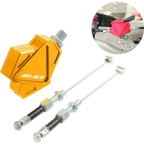 For Honda CRF230F CRF 230 F CRF-230F 2003-2009 Motorcycle CNC Aluminum Stunt Clutch Lever Easy Pull Cable System