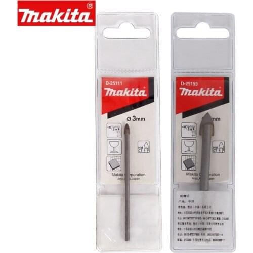 Makita electric drill ceramic tile drill marble cement wall drilling granite ceramic triangle superhard 3-12mm circle