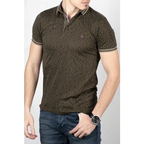 HKGS Short Sleeve Polos For Men