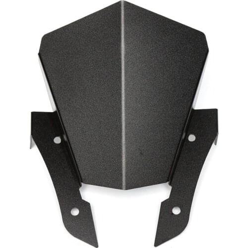 For Yamaha FZ Mt07 MT-09 Modified Motorcycle Windshield Aluminum Alloy Front Windshield motorcycle
