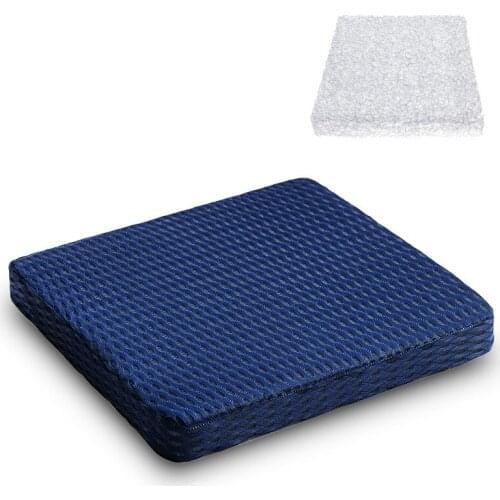 4D Air Fiber Anti Decubitus Seat Cushion Pressure Release Car Seat Office Chair Spine Protection Breathable Sitting Cushion