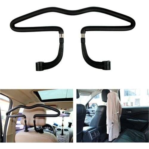 Car Seat Hangers Auto Seat Headrest Clothes Hanging Holder Stand Jackets Bags Coat Hangers Holder Hook Car Accessories tools