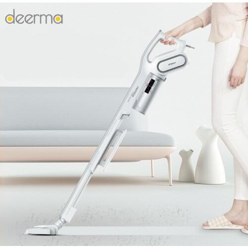 Youpin Deerma Vacuum Cleaner Lightweight And Large Suction Cleaning Machine Handheld Vertical 2-in-1 Easy To Dispose of Garbage