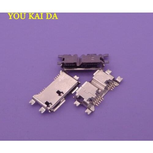 10 pcs/lot Phone HDD Widely Using Micro USB 3.0 Connectors Plug, SMD connector Tablet PC Prongs Straight mouth type B connector