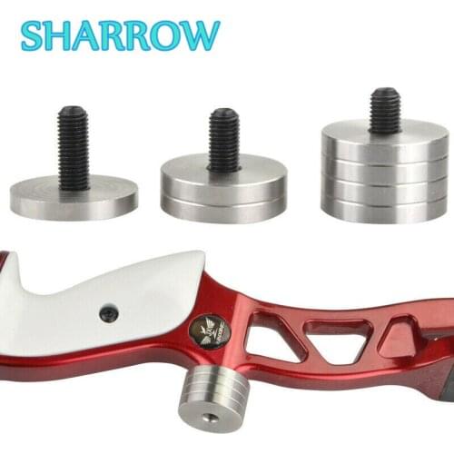 1pc 1OZ 2OZ 4OZ Archery Stabilizer Weight Bolt 5/16" Recurve Bow Riser Counterweight For Outdoor Training Shooting Accessories