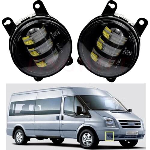 1Pair H11 LED Fog Light Front Bumper Lamp For Ford Transit Platform/Chassis 2006 2007 2008 2009 2010 2011 2012 2013 2014 2015