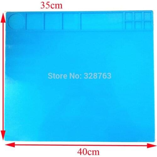 40*35*0.3cm Heat-resistant Heat Gun BGA Soldering Station Repair insulation pad insulator pad desk mat maintenance platform
