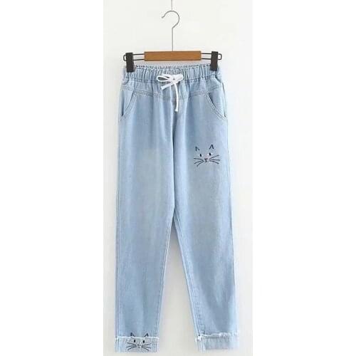 XUANHAO Women's Straight Jeans