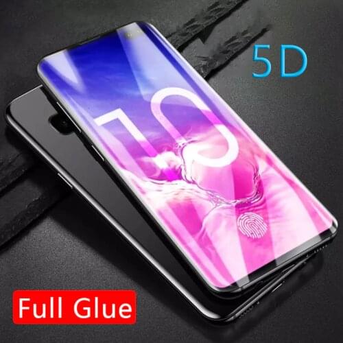 S10 Plus Full Glue Tempered Glass for Samsung S10 E S10e S 10 Plus Protective Glas Screen Protector on Galaxy S10plus S10 E