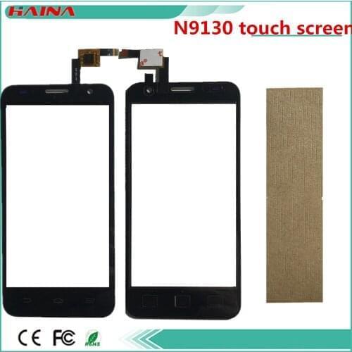 100pcs/lot Touchscreen Digitizer Sensor For ZTE Blade N9130 Touch Screen Glass Digitizer Front +tools
