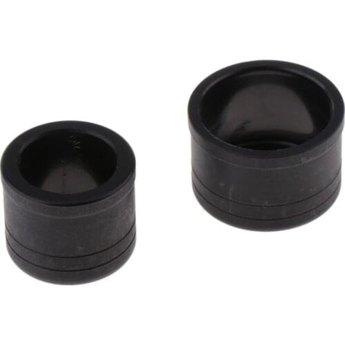 2pcs Black Oboe Protective Cap Oboe Fittings Musical Instrument Accessories