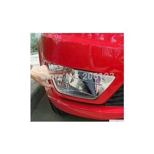 2011-2012 for KIA Rio/K2 ABS Chrome Front Fog light Lamp Cover Trim