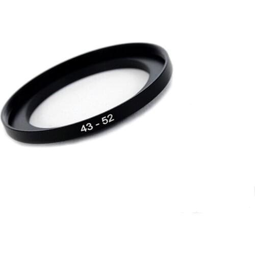 43mm-52mm 43-52 mm 43 to 52 Step Up lens Filter Ring Adapter