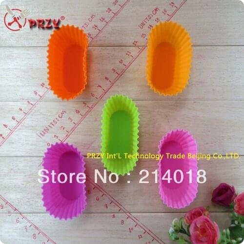Cupcake Jelly pudding mold silica gel cake mold chocolate mold Mini mould 6cm*3cm*2.5cm NO.SI101
