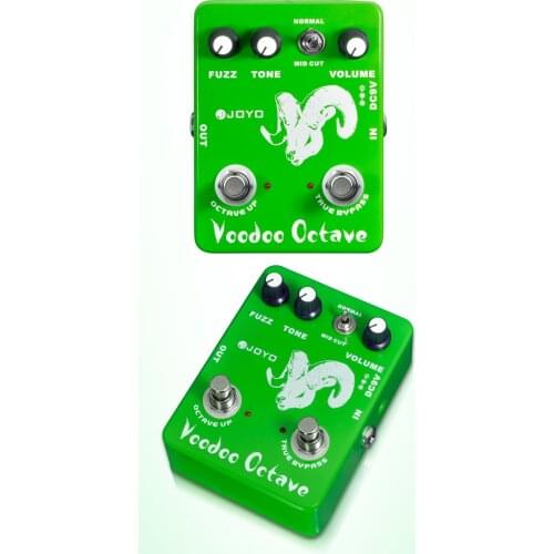 JF-12 Voodoo octave / Octave Guitar Effect Pedal Electric Bass Dynamic Compression Effects True Bypass Musical Guitar Accessory