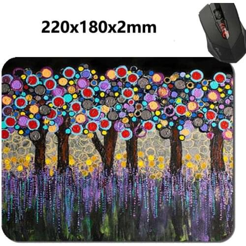 Mairuige Best Fashion Flowers Mouse Pad Rectangular Gaming Mouse Pad 180 x 220 x 2mm Rectangle Non-Slip Gaming Mouse Pads