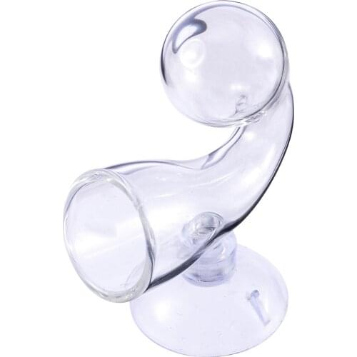 Aquarium Fish Tank CO2 Monitor Tester Glass Drop Checker with Suction Cup for CO2 Drop CheckerTerm Indicator Monitor Tester