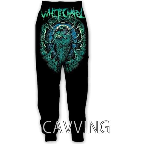 CAVVING 3D Printed Whitechapel Band Casual Pants Sports Sweatpants Straight Pants Sweatpants Jogging Pants Trousers