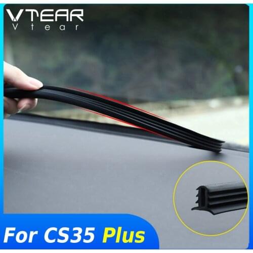 Vtear For Changan CS35 Plus dashboard rubber seal ring Car interior dust-proof trim Soundproof styling accessories parts 2020
