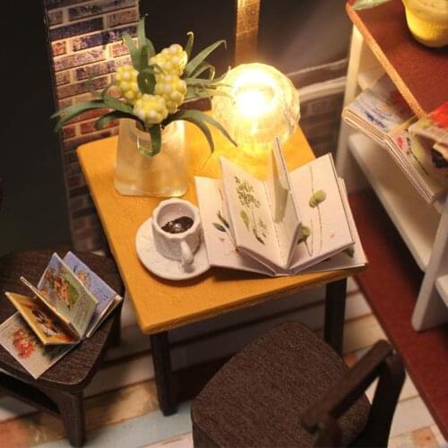 Hands Craft DIY Miniature Wooden Dollhouse Model Kit for Teens Kids Gifts