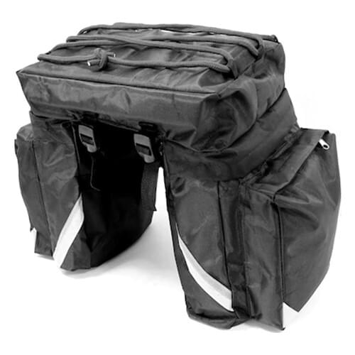 Motorcycle Saddle Bags Bag 5 For Eyes Waterproof 45LT Multifunctional Camper Accessories Suitcase Tool Capacity Free Shipping