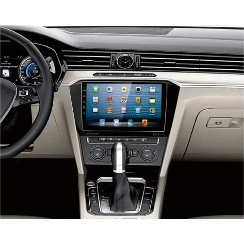 10.1 Inch Car Fascia For VW Magotan 2017 Fascias Audio Fitting Adaptor Panel Frame Car DVD Frame Dashboard