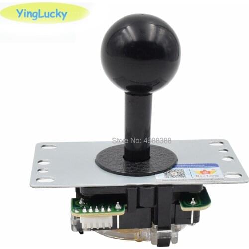 2 PCS Copy Sanwa High Quality 5Pin 8way Long Stick Joystick with Multi Color Ball for Arcade Game Machine Pandora box console