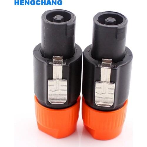 4pin XLR Male connector with lock for microphone Amplifier Stereo System 5pcs/lot