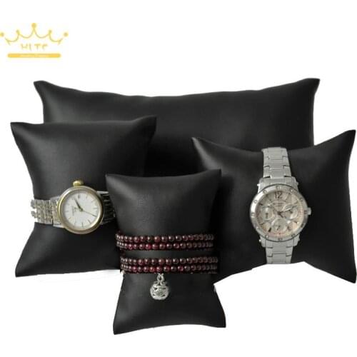 4pcs/lot Jewelry Display Pillow Holder Watch Bead Chain Hair Rope Bracelet Bangle Storage Organizer Pillow Cushion Stand Holder