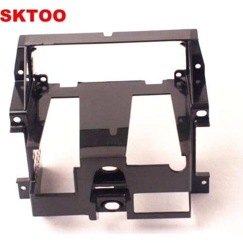For Passat B5 Central CD Frame Bracket Box Radio Trim Panel Frame Mounting Holder Support For VW Passat B5 5.5 1997-2005 3B0858
