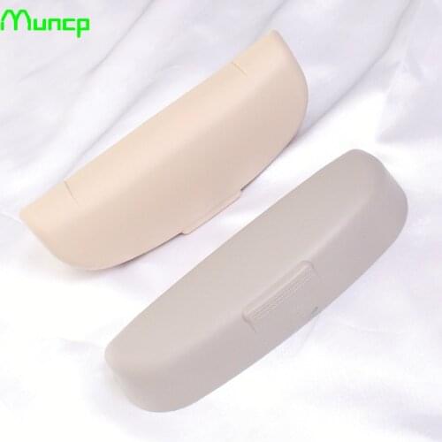 Muncp Car Sunglasses Case Holder Glasses Box Storage For Volvo S40 S60 S80 XC60 XC90 V40 V60 C30 XC70 V70/Mini Cooper R50 R52