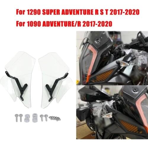For 2017- 2020 1290 SUPER ADVENTURE R S T 1090 ADV Side Windshield Windscreen Wind Deflector HandShield Motorcycle Handguard