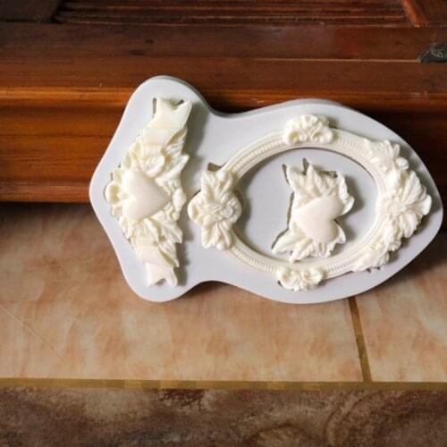 European love door and window silicone mold DIY fondant cake mold chocolate fudge mold baking utensils B090/B091