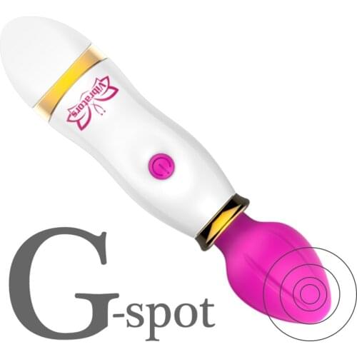 IKOKY 12 Speed AV Stick Dildo Vibrator Massage Stick Magic Rod Clitoris Stimulate G-spot Vibrator Sex Toys for Woman